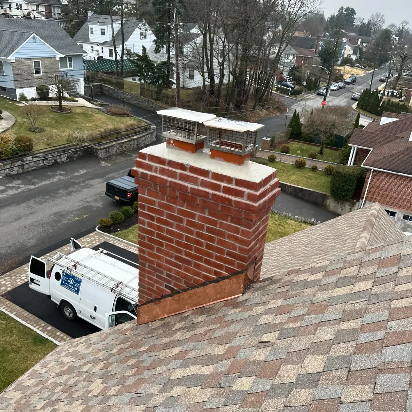 chimney cap installation Pound Ridge ny